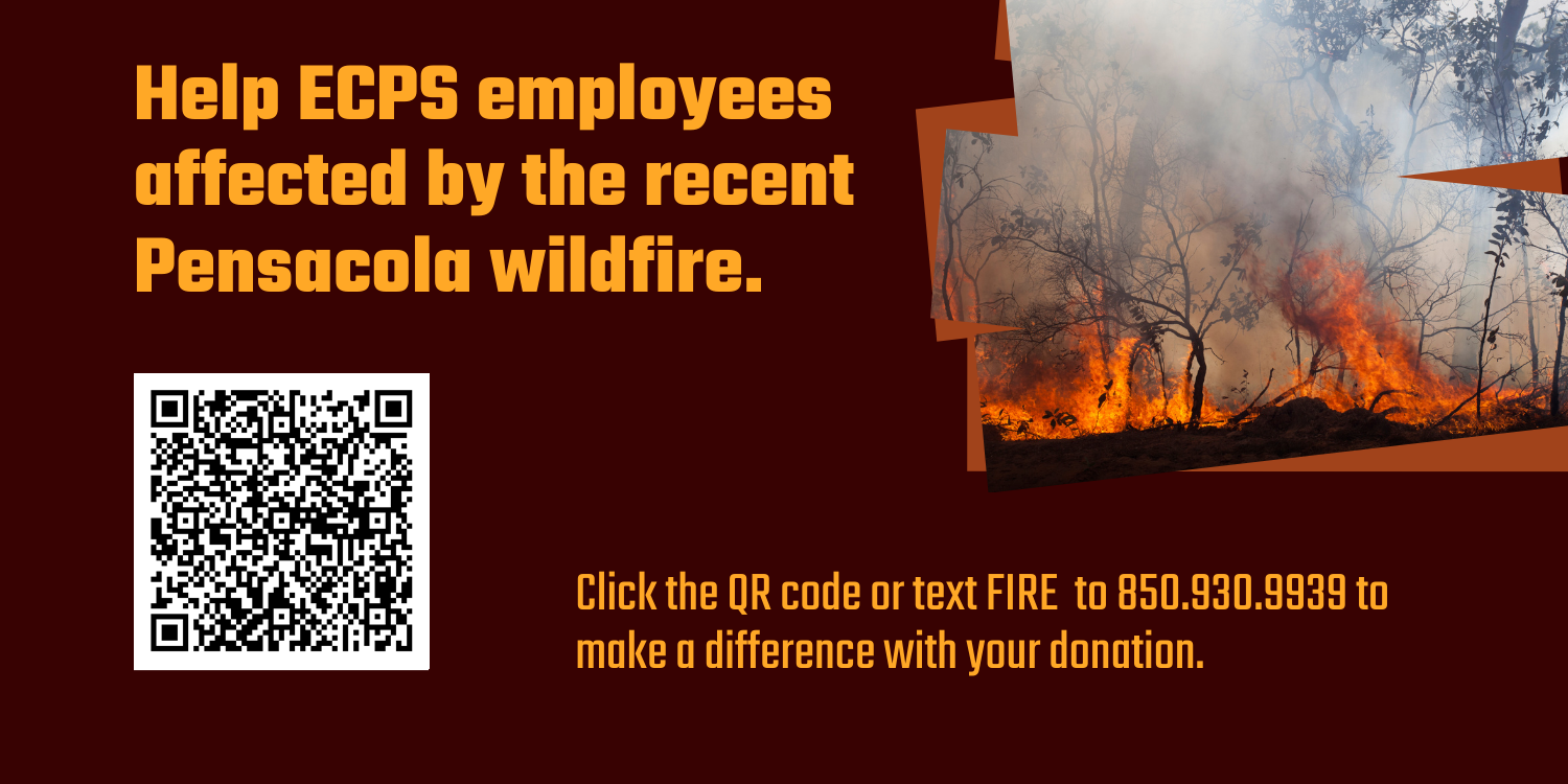 Help ECPS employees affected by the recent Pensacola wildfire